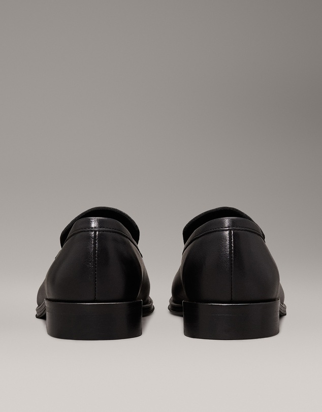 Calvin Klein - Leather Square Toe Loafers