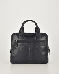 Cobb & Co - Turner Leather Laptop Satchel