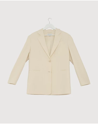 Revibe - Repaired Shona Joy Irena Oversized Tailored Blazer - AU 10