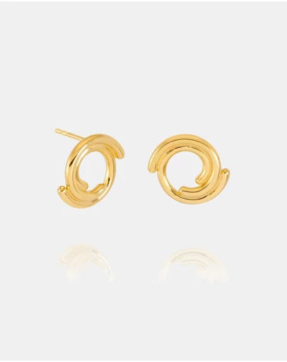 Rachel Jackson - Evolve Stud Earrings Gold