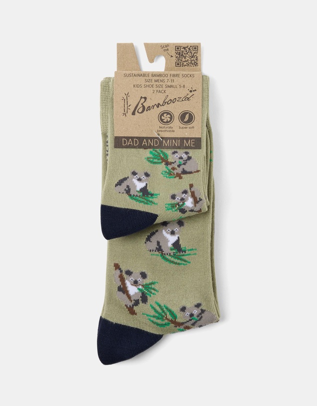 Bamboozld - 2-Pack Duo Koala Bamboo Socks