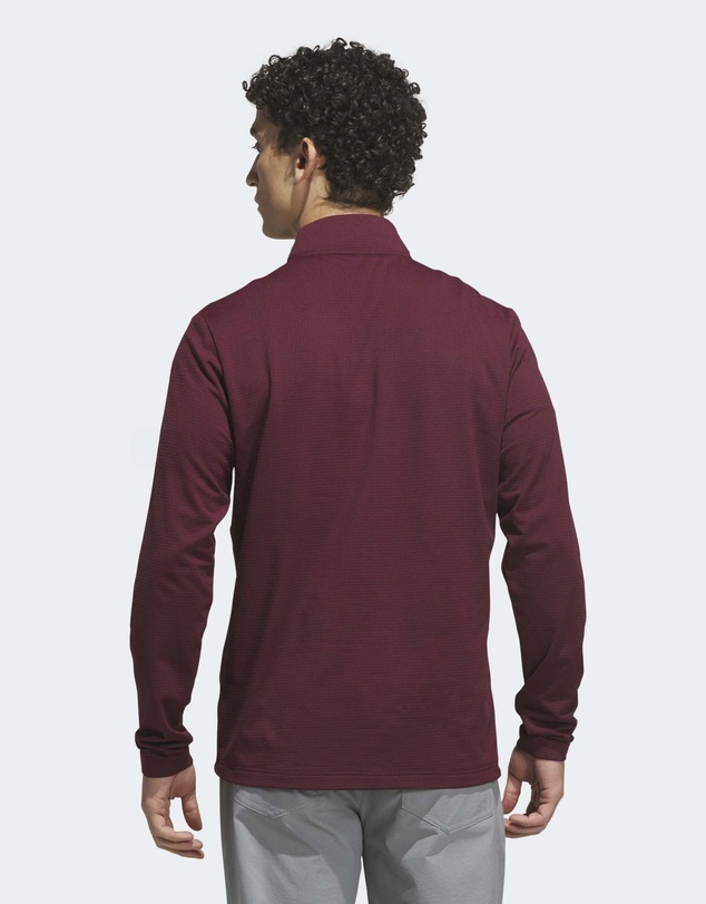 adidas Performance - PERFORMANCE TEXTURE QUARTER-ZIP SWEATSHIRT Mens