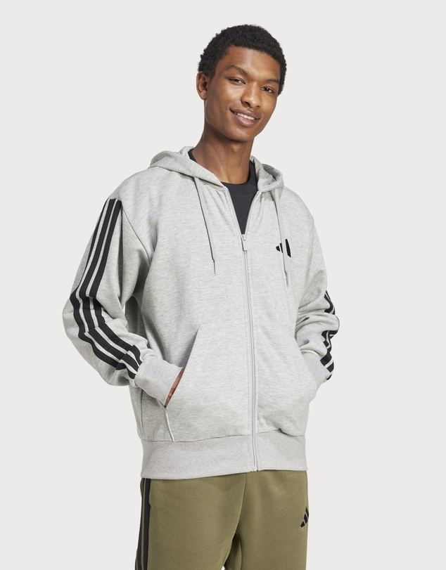 adidas Sportswear - Essentials 3-Stripes Fleece Hoodie Mens