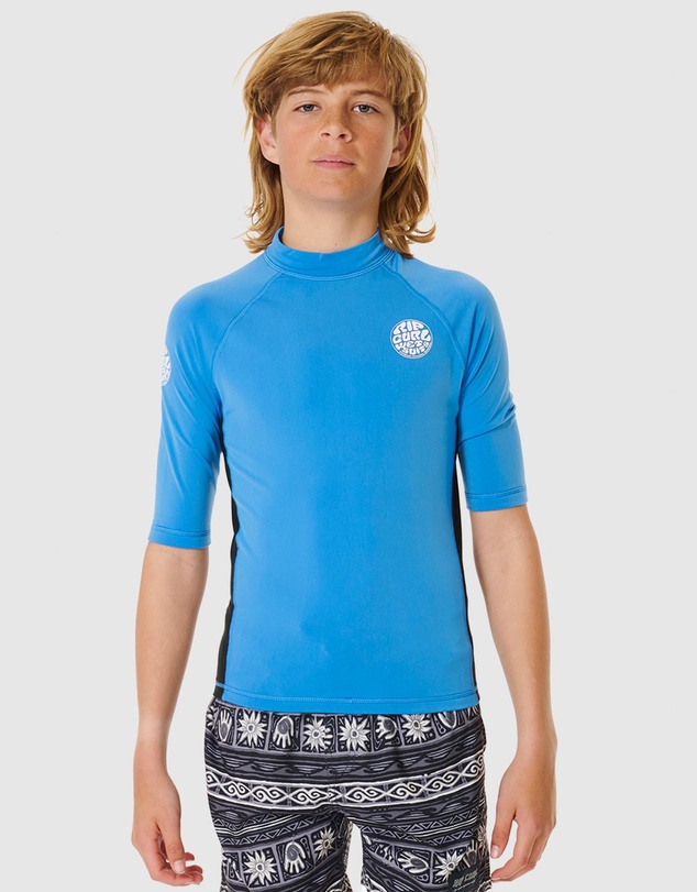 Rip Curl - Icons UV Brushed SS Rash Top - Teens
