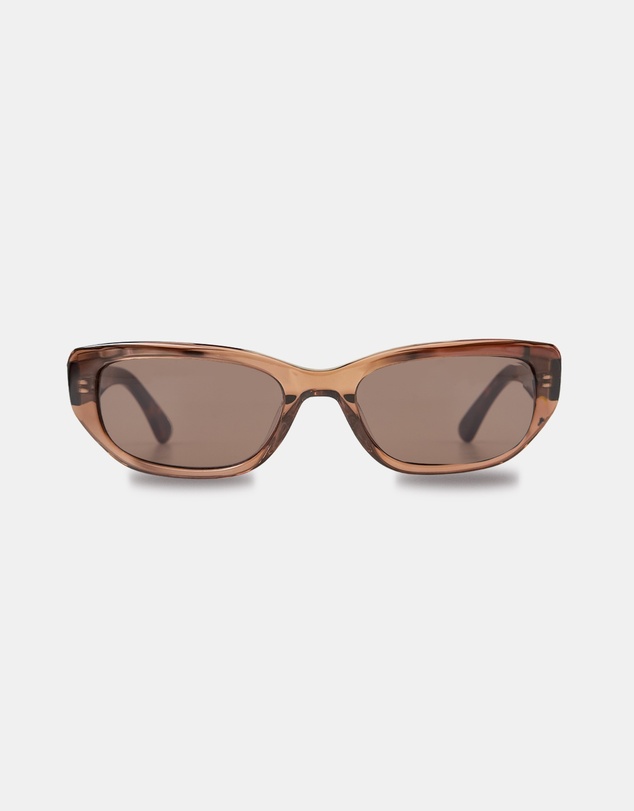 SABEN - Rory Sunglasses Sheer Brown
