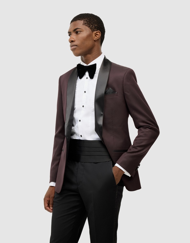 Politix - Clayton Jacquard Tuxedo Jacket