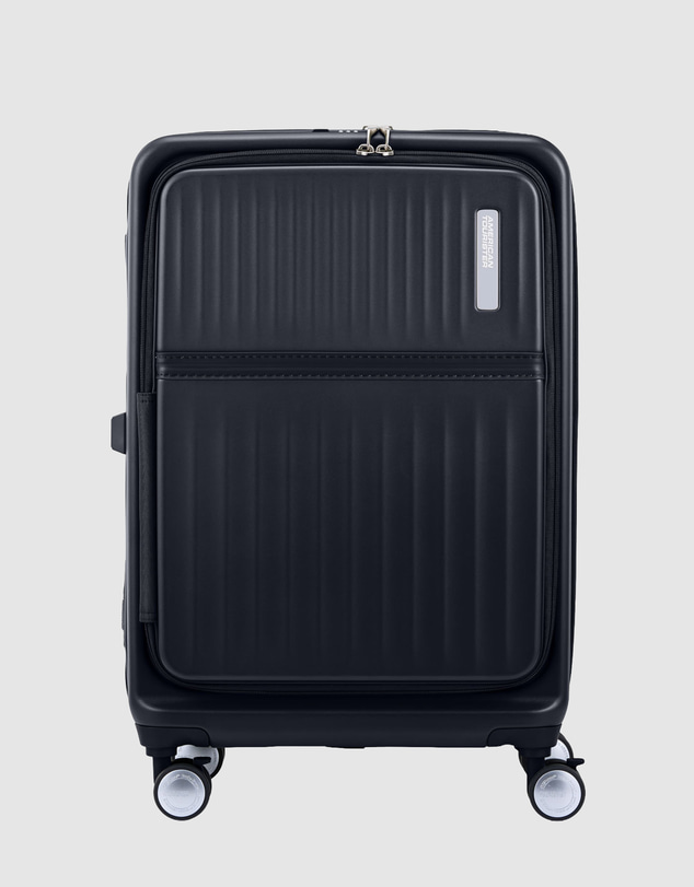 American Tourister - Tranto Check-In Medium 68Cm Suitcase Expandable Book & Centre Opening