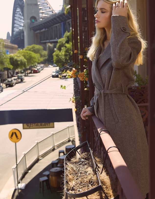 Belle & Bloom - Front Runner Belted Coat