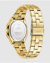 GUESS - Guess Ladies Gold Tone 34mm Analogue Watch