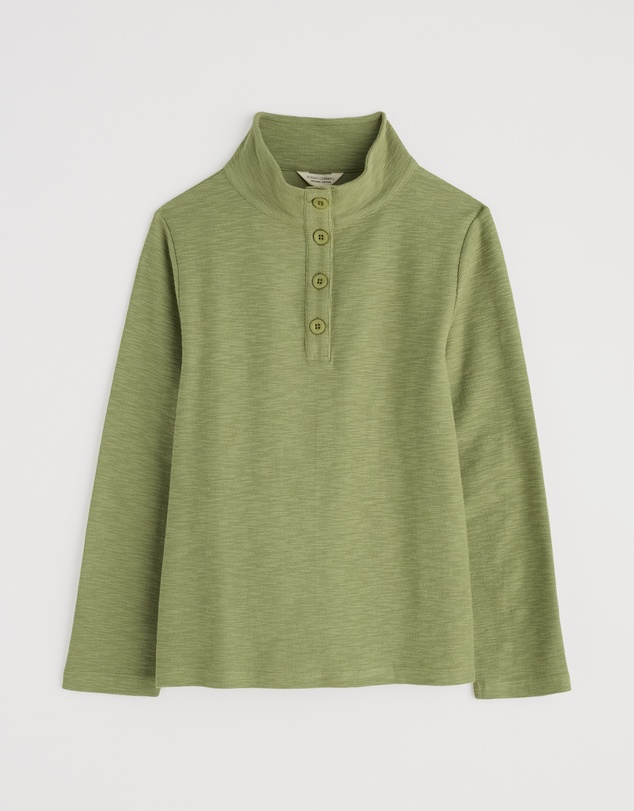Seasalt - Seasalt Cornwall Green Last Boat Sweatshirt