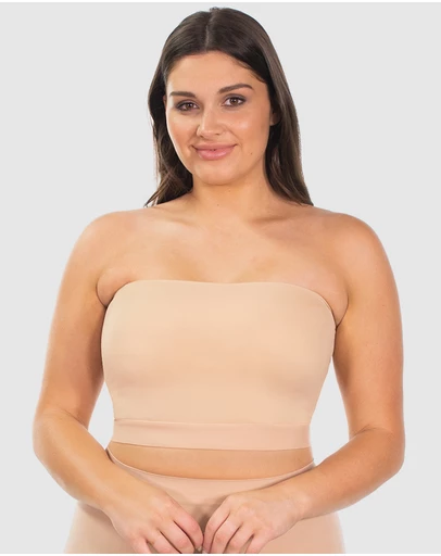 B Free Intimate Apparel - Minimising Compression Bandeau (A-B-C-D-DD-E-F) Cup