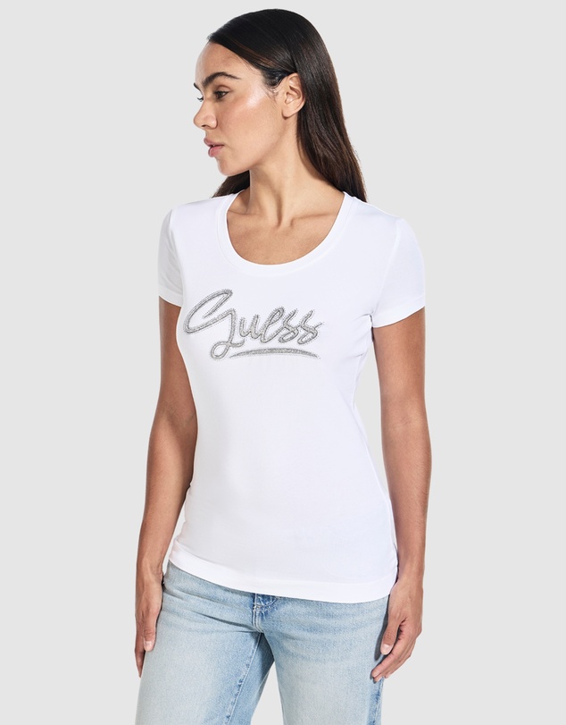 GUESS - Script Logo T-Shirt