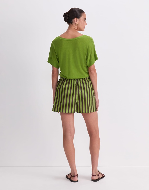 Sportscraft - Tara Stripe Cotton Short