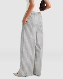 TALA - Poplin Wide Leg Trousers