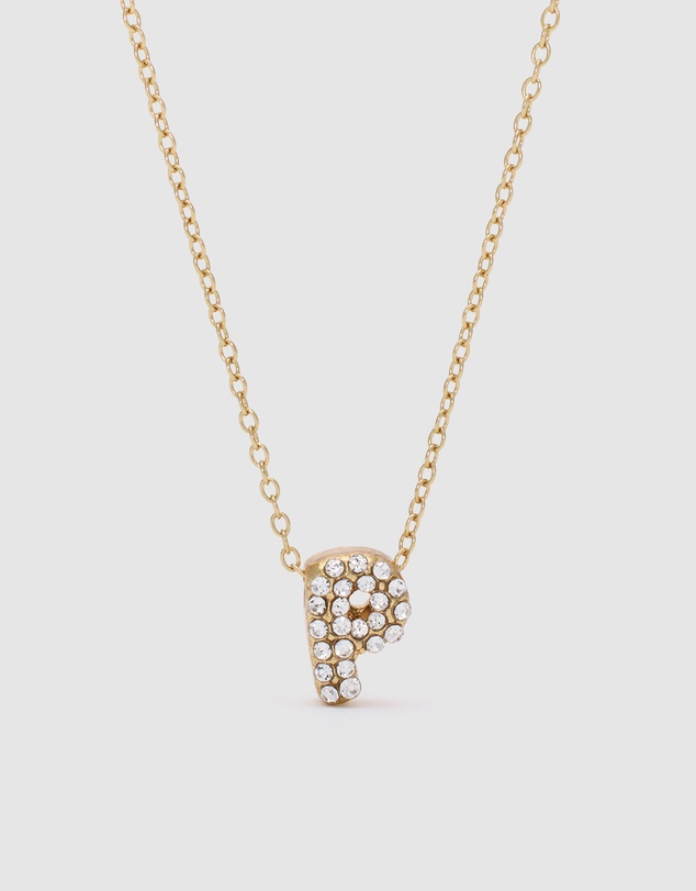 Seed Heritage - Initial Jewel Bubble Necklace
