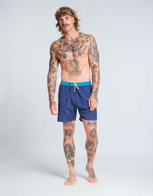 Vacancy Co - Side Stripe Swim Short