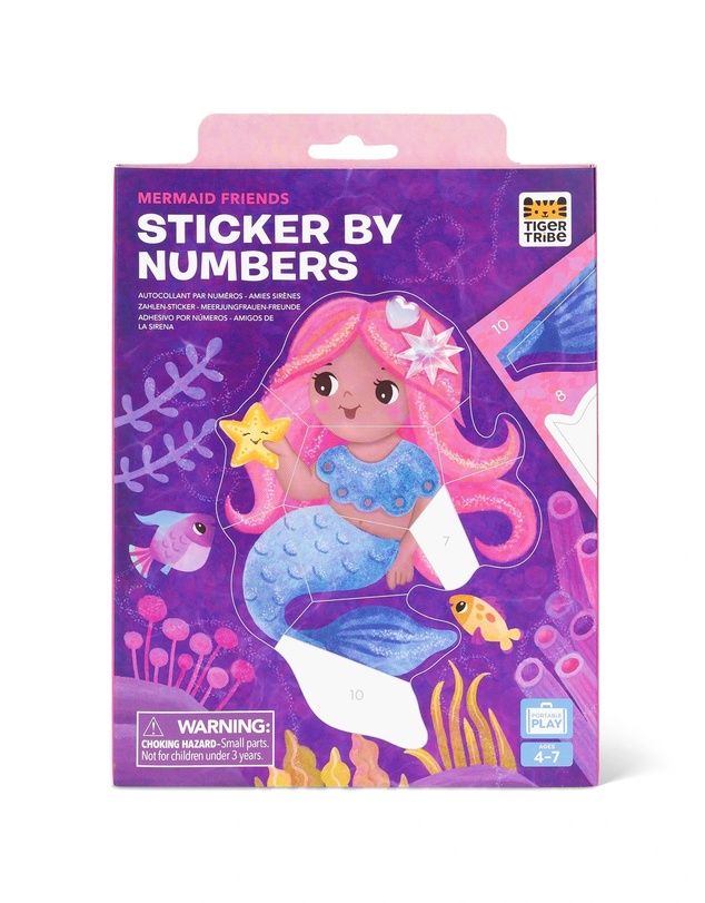 Tiger Tribe - Sticker By Numbers - Mermaids