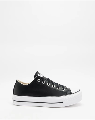 Converse - ICONIC EXCLUSIVE - Chuck Taylor All Star Leather Platform Sneakers