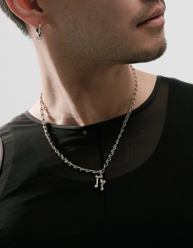 Graedance - Capricorn Black Onyx Pendant on Eclipse Necklace
