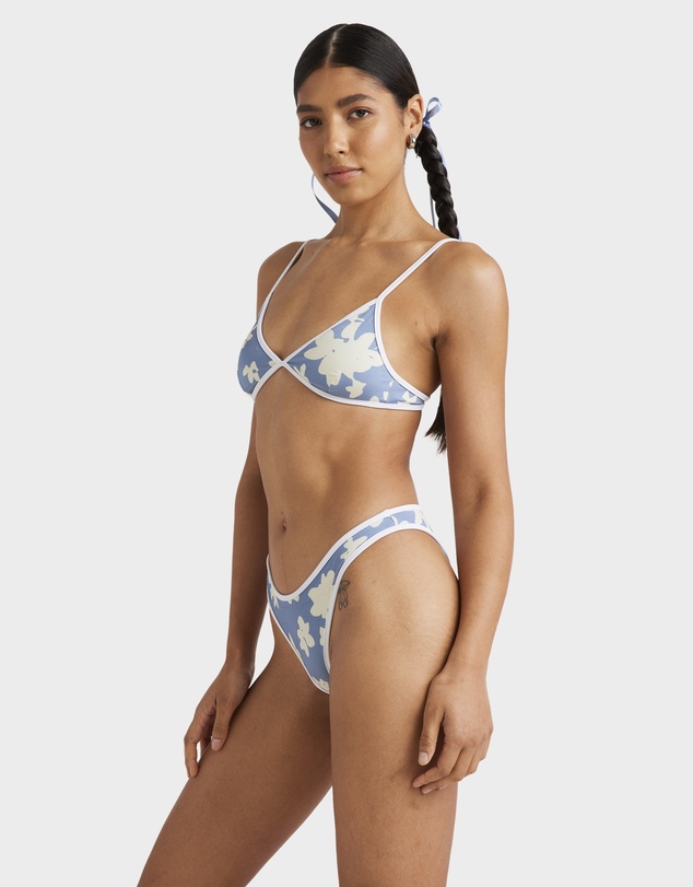 RVCA - Womens Fleur Fixed Tri Bikini Top