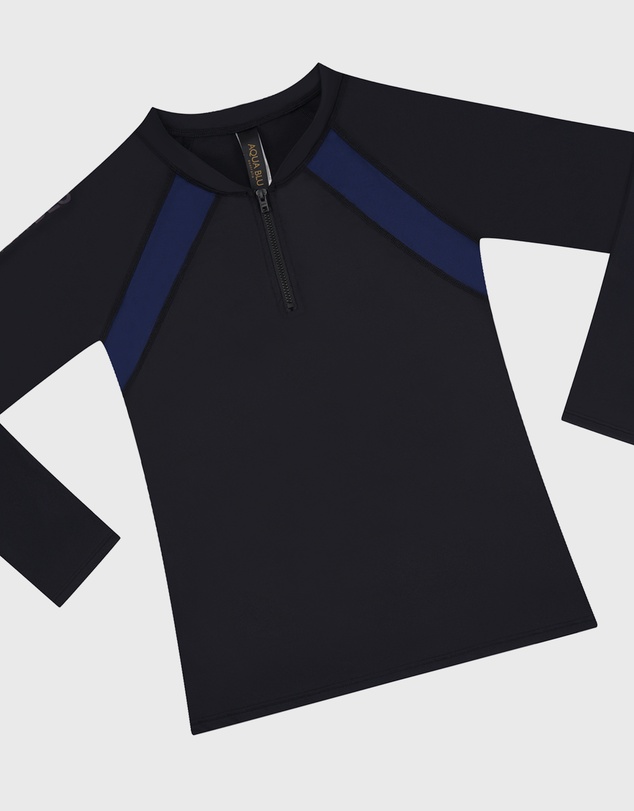 Aqua Blu Kids - Building Blocks Long Sleeve Rash Vest - Kids