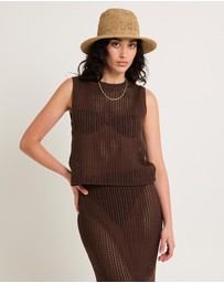 Subtitled - Iris Crochet Tank Top