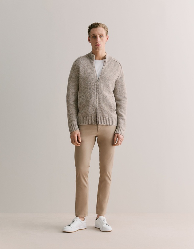 Trenery - Regular Fit Five Pocket Travel Pant in Desert