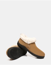 EVERAU - Australian Shepherd Ugg Daley Slipper Cow Suede Upper House Shoes