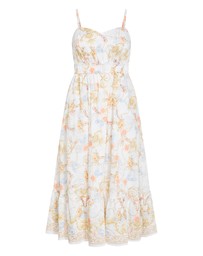 City Chic - Clover Opulent Print Maxi Dress