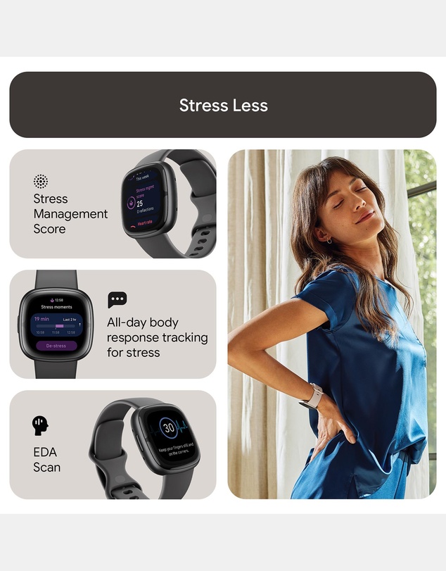 Fitbit - Fitbit Sense 2 Smart Watch