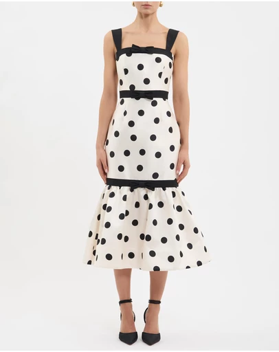 Rebecca Vallance - Bacio Trumpet Midi Dress
