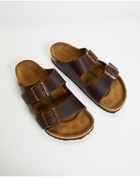 Birkenstock - Unisex Arizona Oiled Leather Regular Sandals