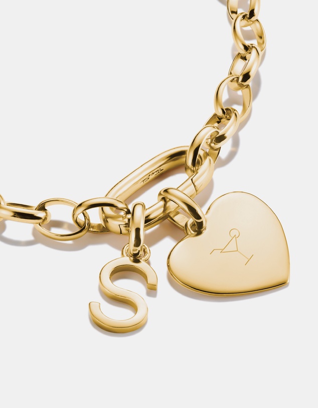 THOMAS SABO - THOMAS SABO Connect Charm heart Gold