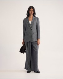 Oxford - Calliope Oversized Cinched Blazer