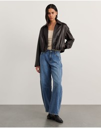 Jag - Leather Bomber