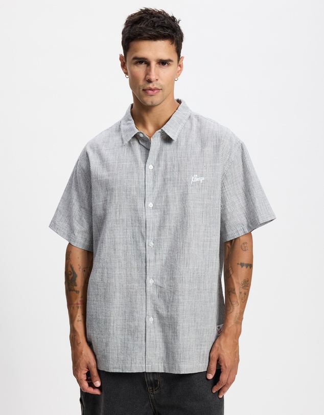 X-Large - Oxford Script SS Shirt