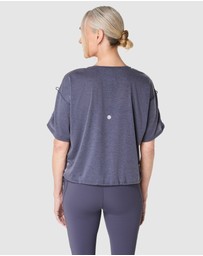 ASICS - Nagino Run Adjustable Short Sleeved Top - Women's
