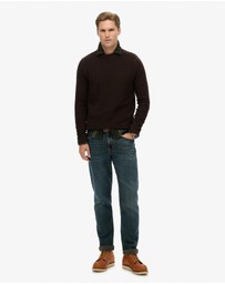 Superdry - Light Weight Cotton Texture Jumper