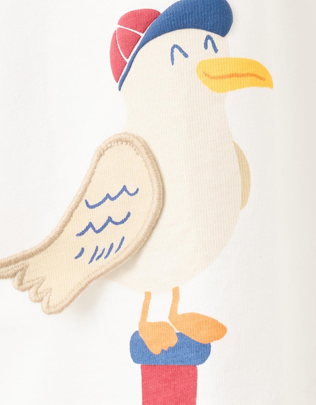 M.N.G - F Seagull T-Shirt - Babies-Kids