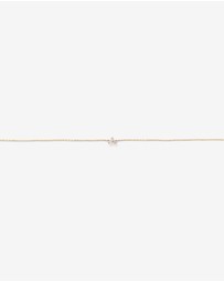 Michael Hill - Bracelet With 0.08 Carat TW Diamonds in 10kt Yellow Gold