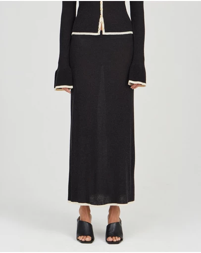 Third Form - Bound Knit Skirt