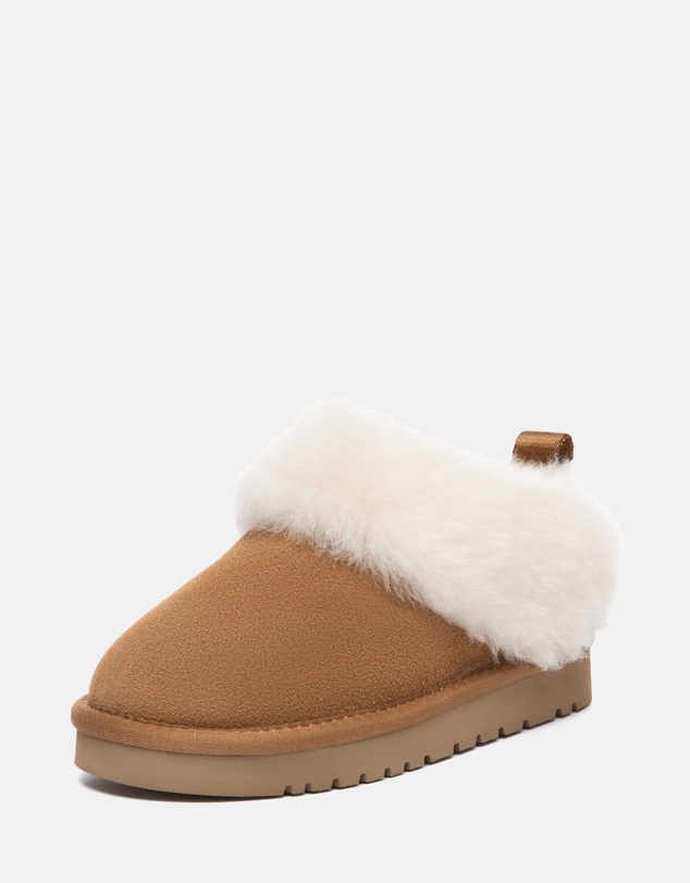 EVERAU - Australian Shepherd Ugg Glacial Kids Cow Suede Upper UGG Boots