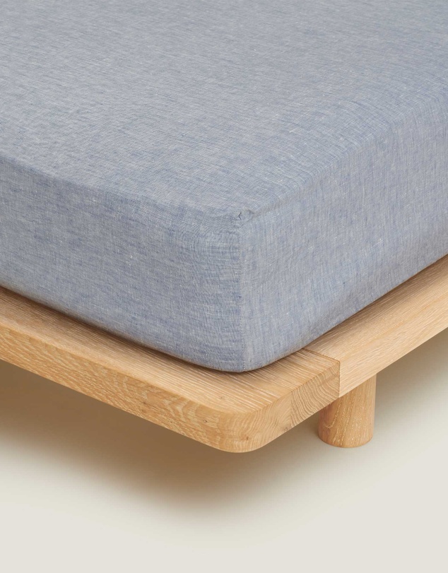 Carlotta + Gee - 100% Linen Fitted Sheet