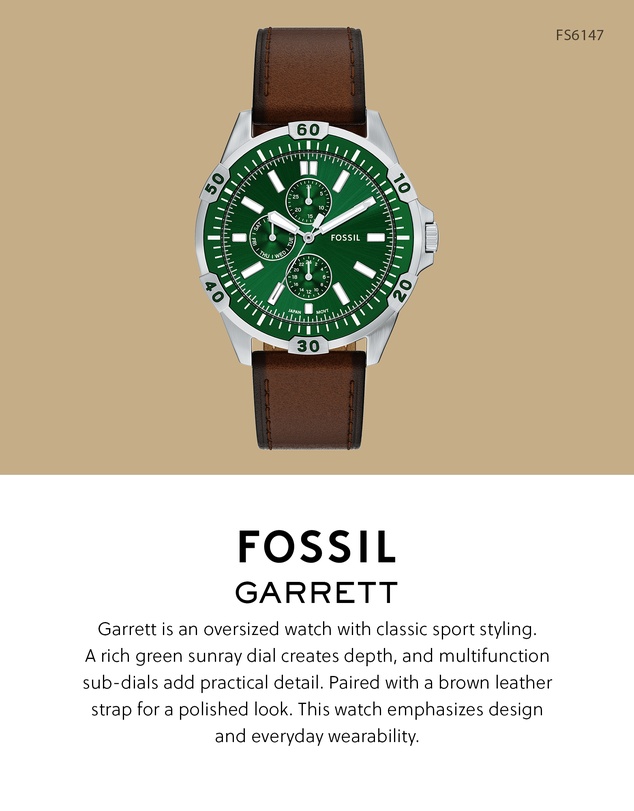 Fossil - Garrett Brown Chronograph Watch