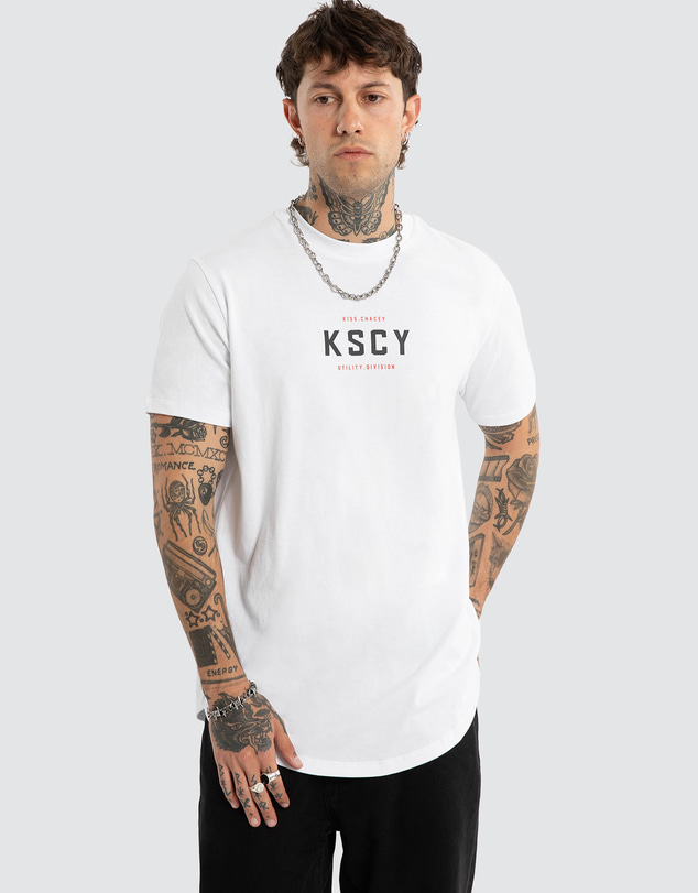 Kiss Chacey - Stamp Dual Curved Tee