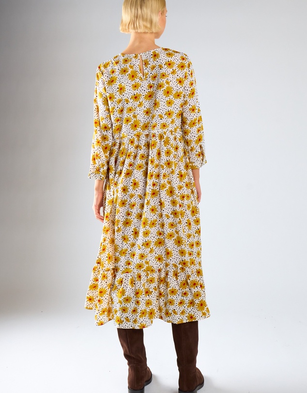 Glamorous - Midi Long Sleeve Wrap Dress