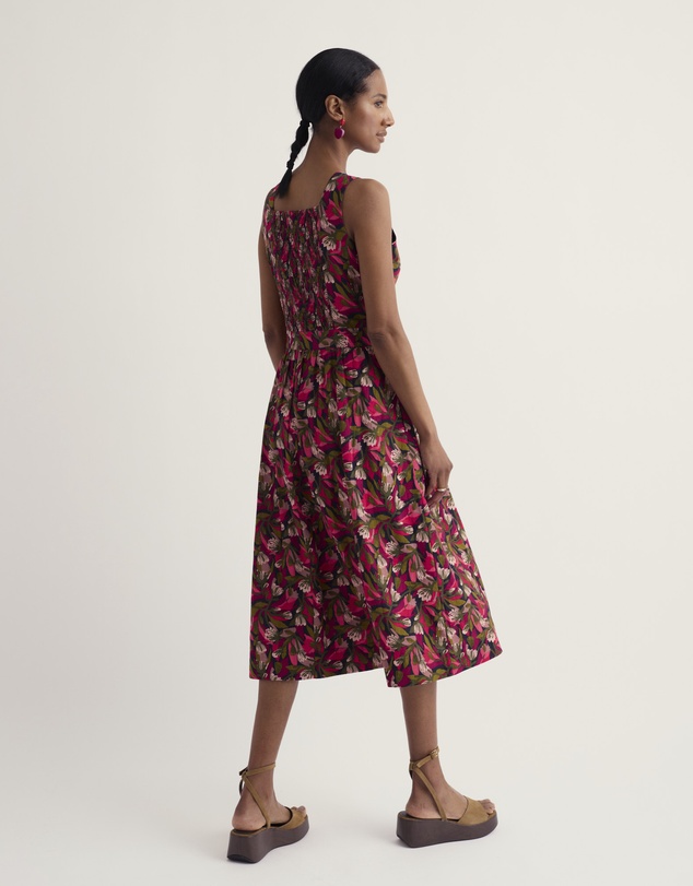Seasalt - Fox Cove Midi Dress in GOTS-Certified Organic Cotton