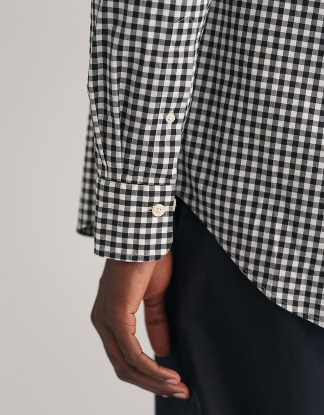 Gant - Regular Fit Gingham Poplin Shirt