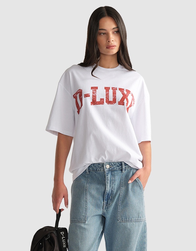 Decjuba - D-Luxe Distressed Logo Tee