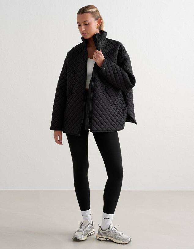 Aim'n - Oversized Quilted Jacket